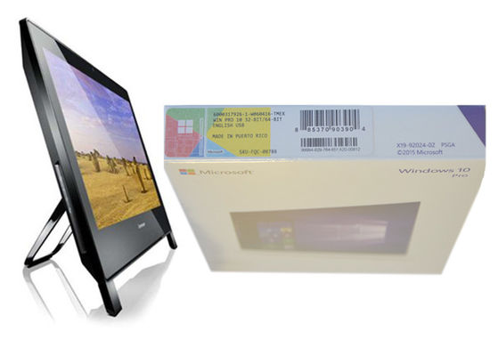 China Multi Language Windows 10 Full Packaged Product FPP Retail Box 1GHz Processor Or Faster supplier